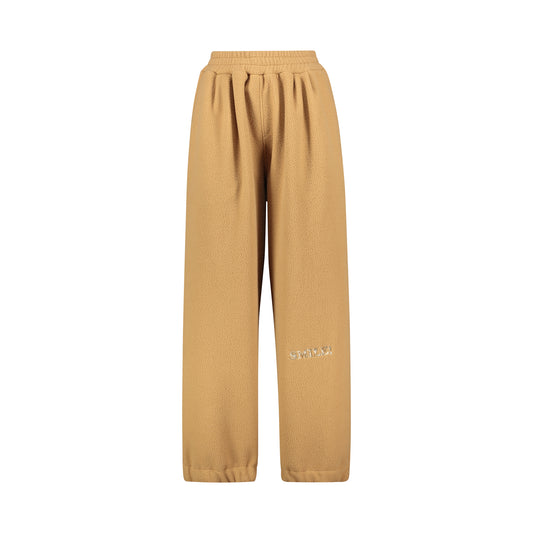 CAMEL FLEECE PANTS