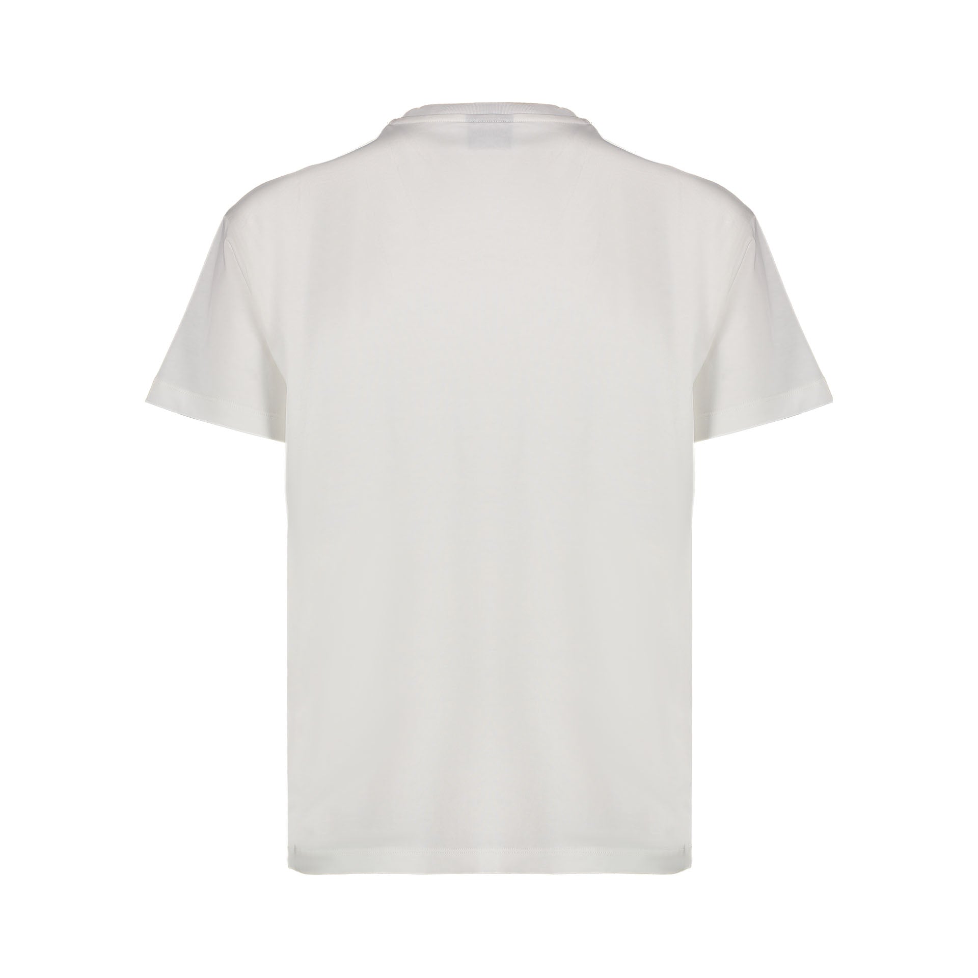 CREAM PLAID SMILEY  T-SHIRT