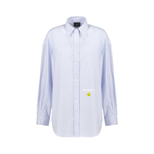 LIGHT BLUE OXFORD SMILEPLS SHIRT