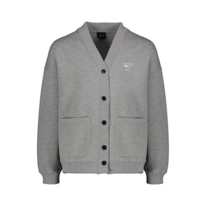 GREY JERSEY CARDIGAN