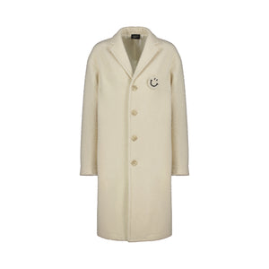 WHITE BRUSHED PEARL COAT
