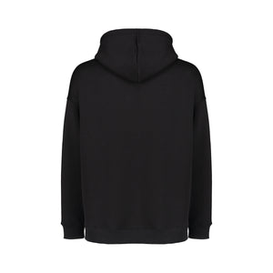BLACK EMBROIDERY HOODIE