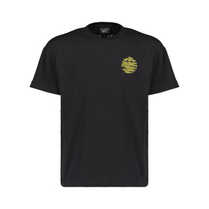 BLACK EMBROIDERY T-SHIRT