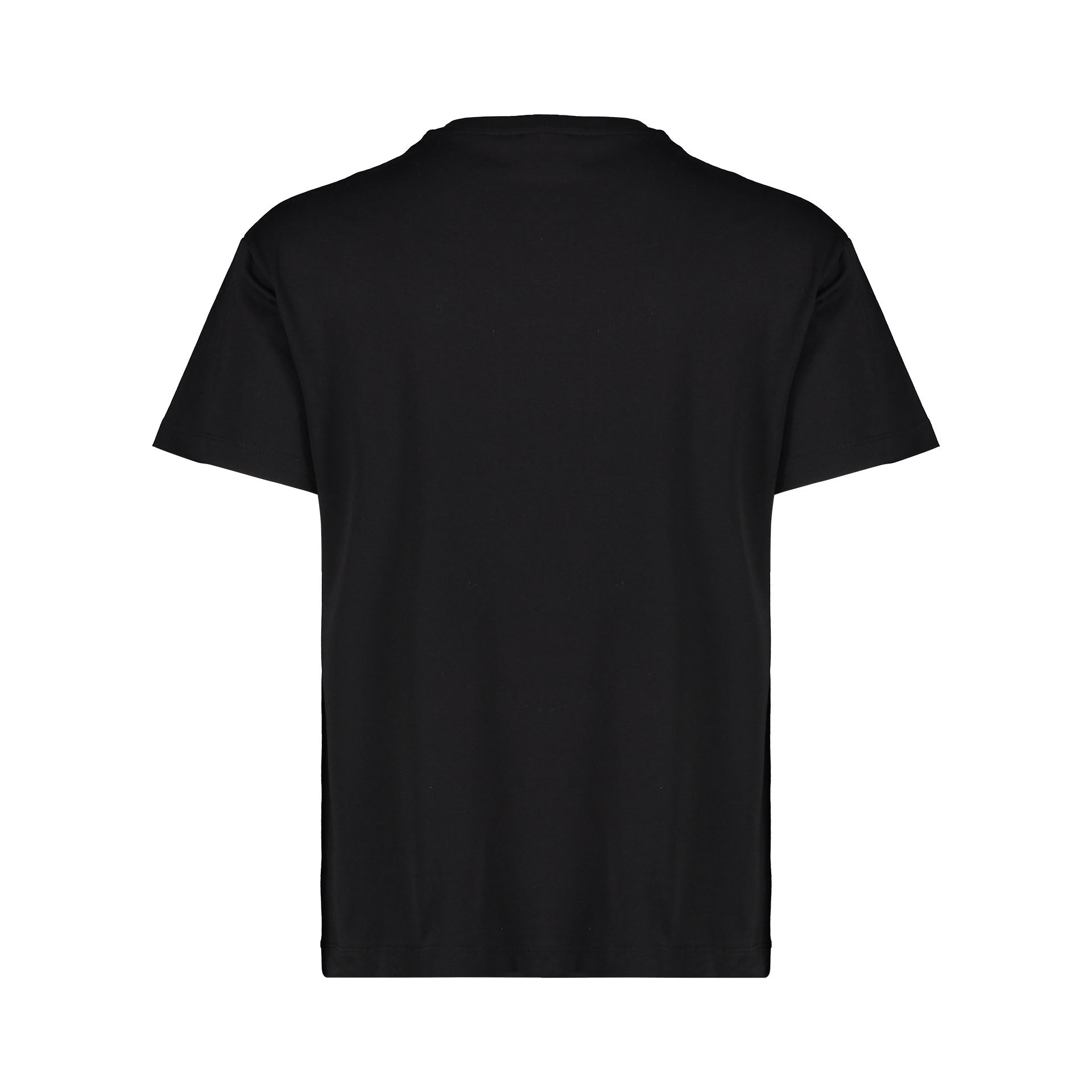 BLACK STRIPED SMILE TS