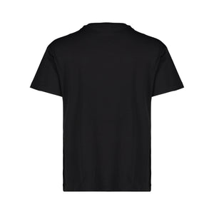 BLACK STRIPED SMILE TS