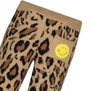 LEOPARD SMILEY PANTS