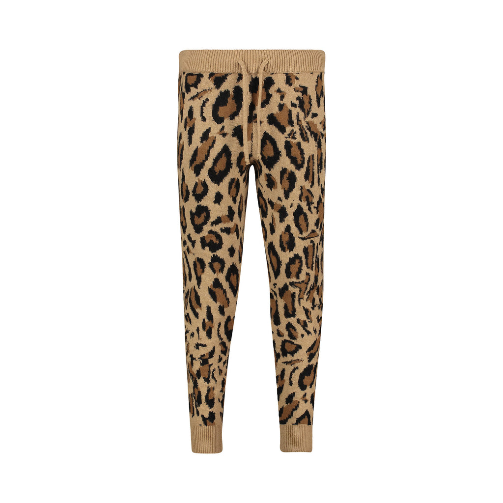 Pants Leopard Print with Smile