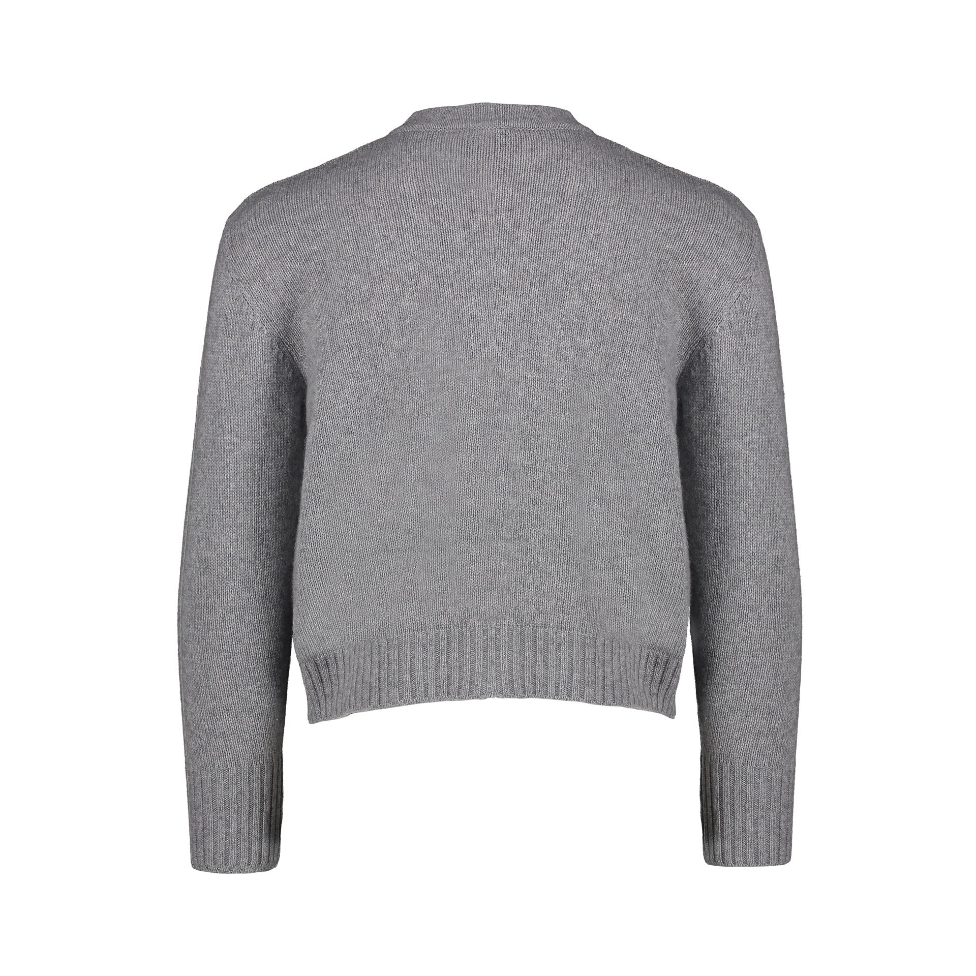 GREY PIXEL CARDIGAN