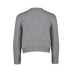 GREY PIXEL CARDIGAN