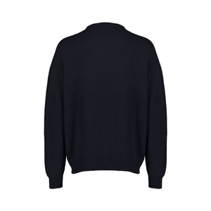 BLUE LUREX CREW