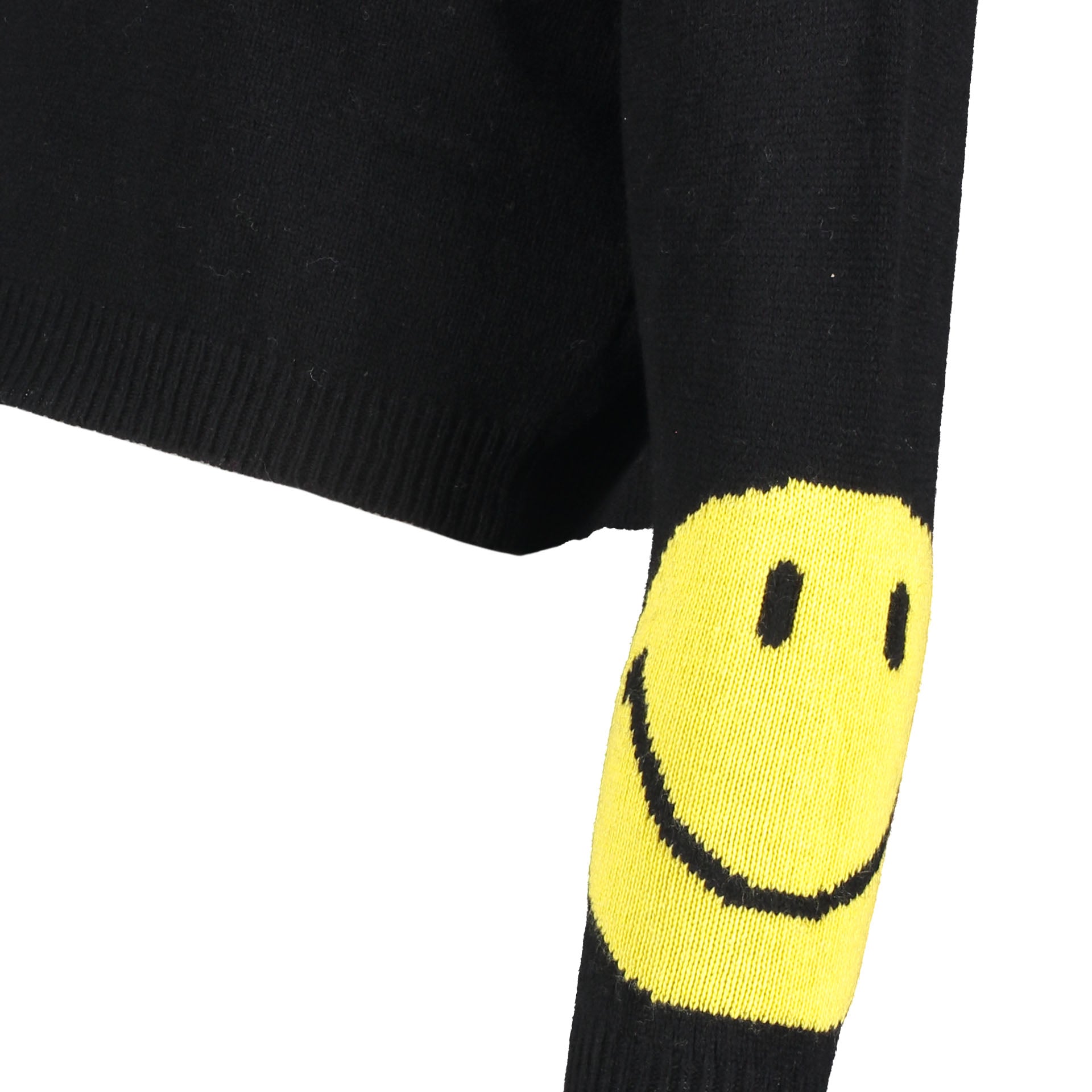 BLACK CROP SMILEY