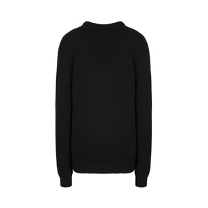 BLACK SMILEY SWEATER