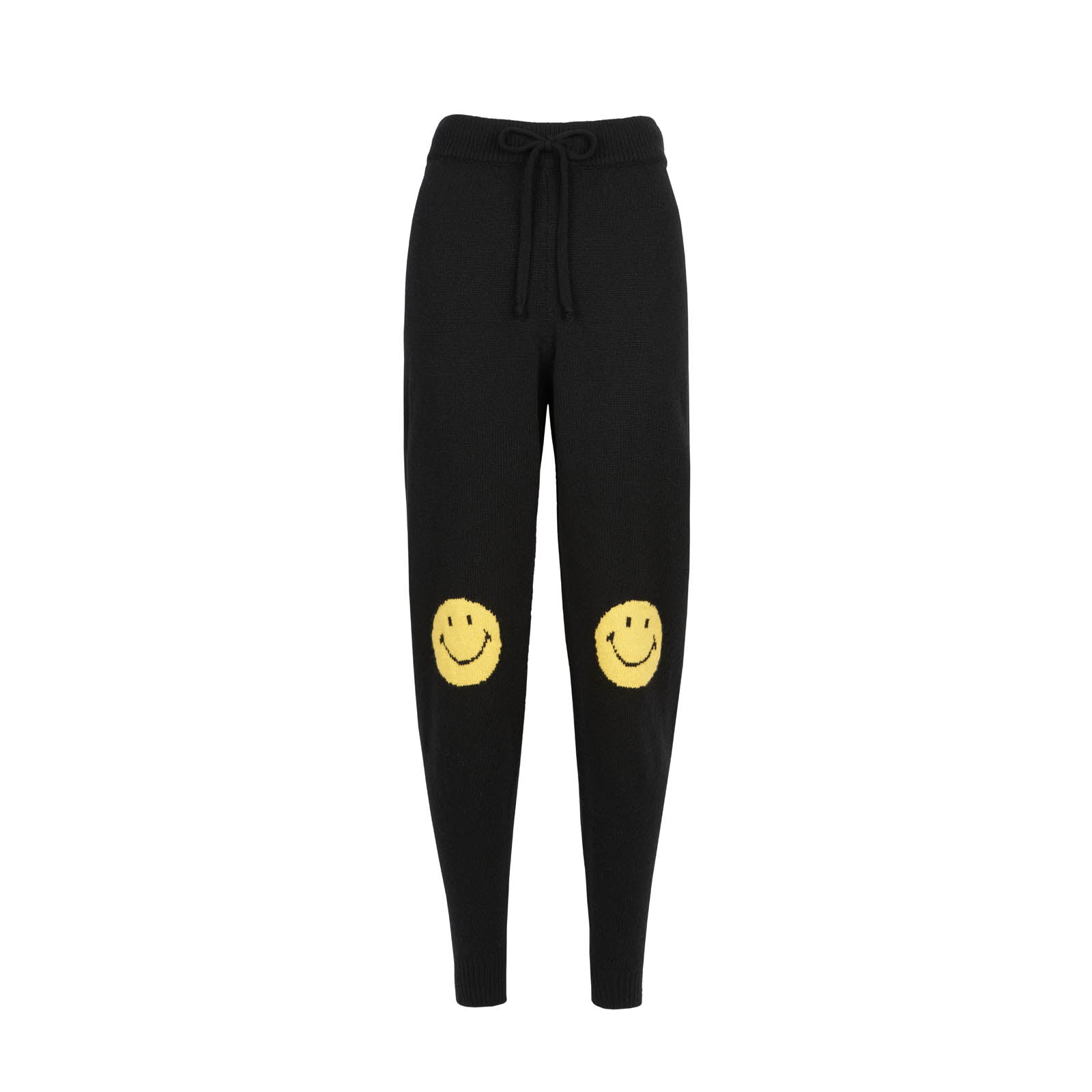 BLACK SMILEY PANTS