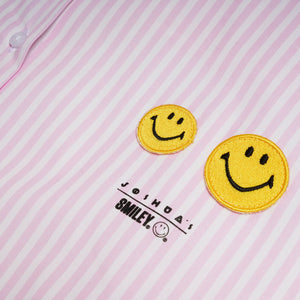 PINK STRIPED SHIRT