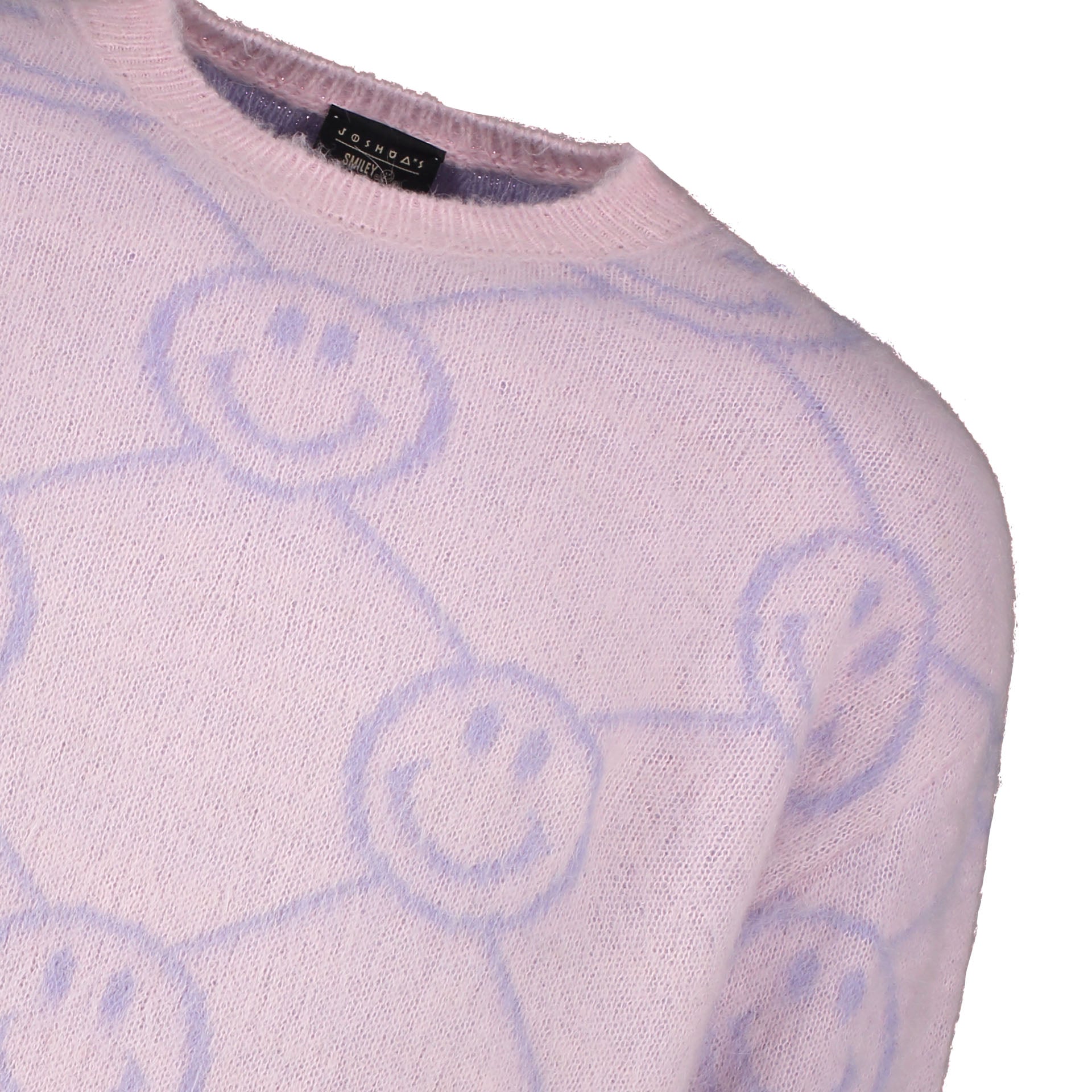 PINK LOGO CREWNECK