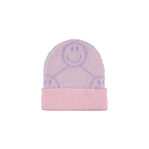 PINK LOGO BEANIE