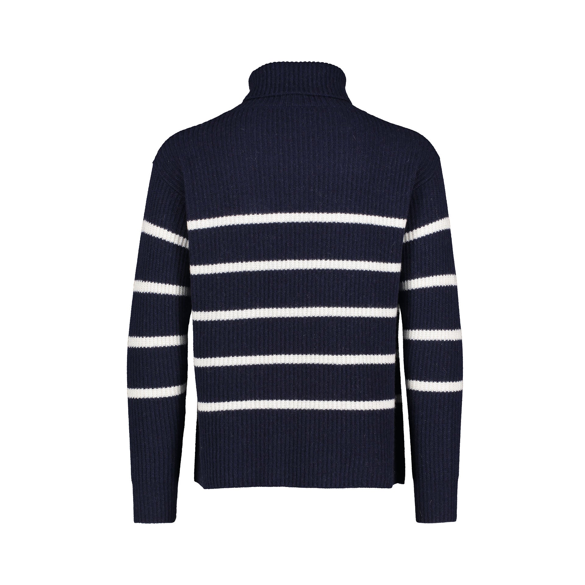 NAVY FISHERMAN TURTLENECK