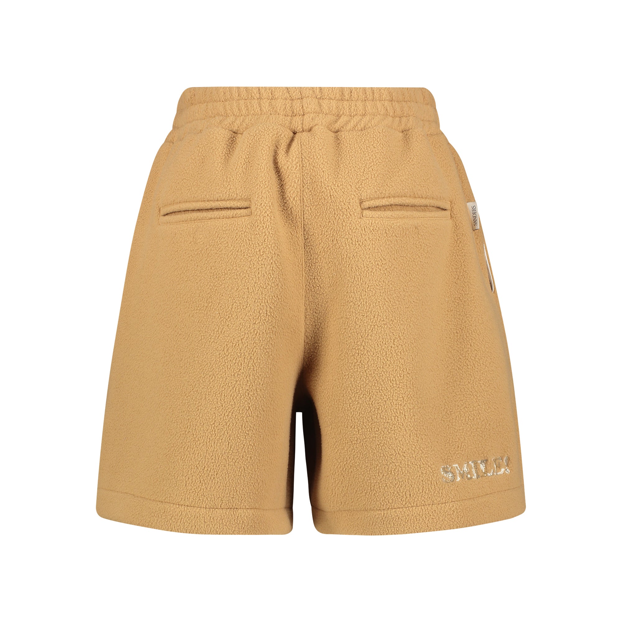 CAMEL FLEECE SHORTS