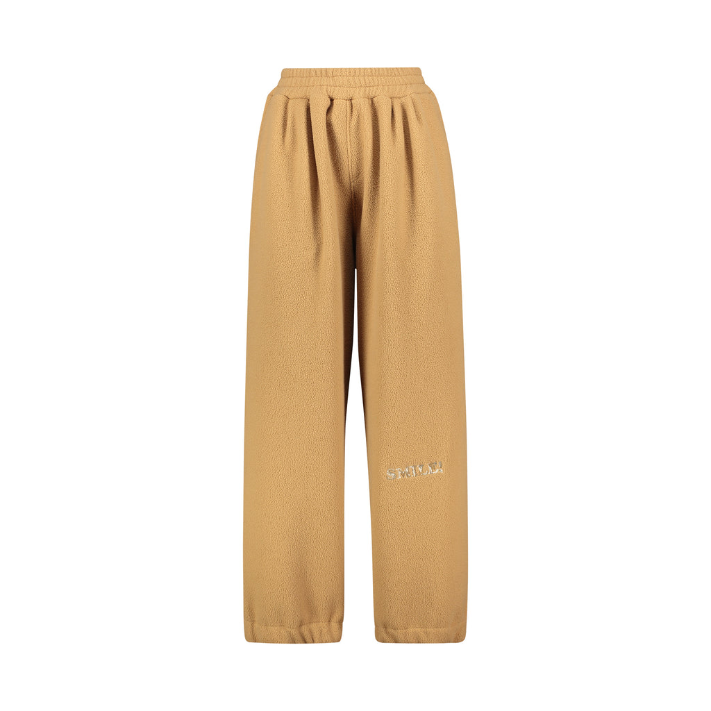 CAMEL FLEECE PANTS