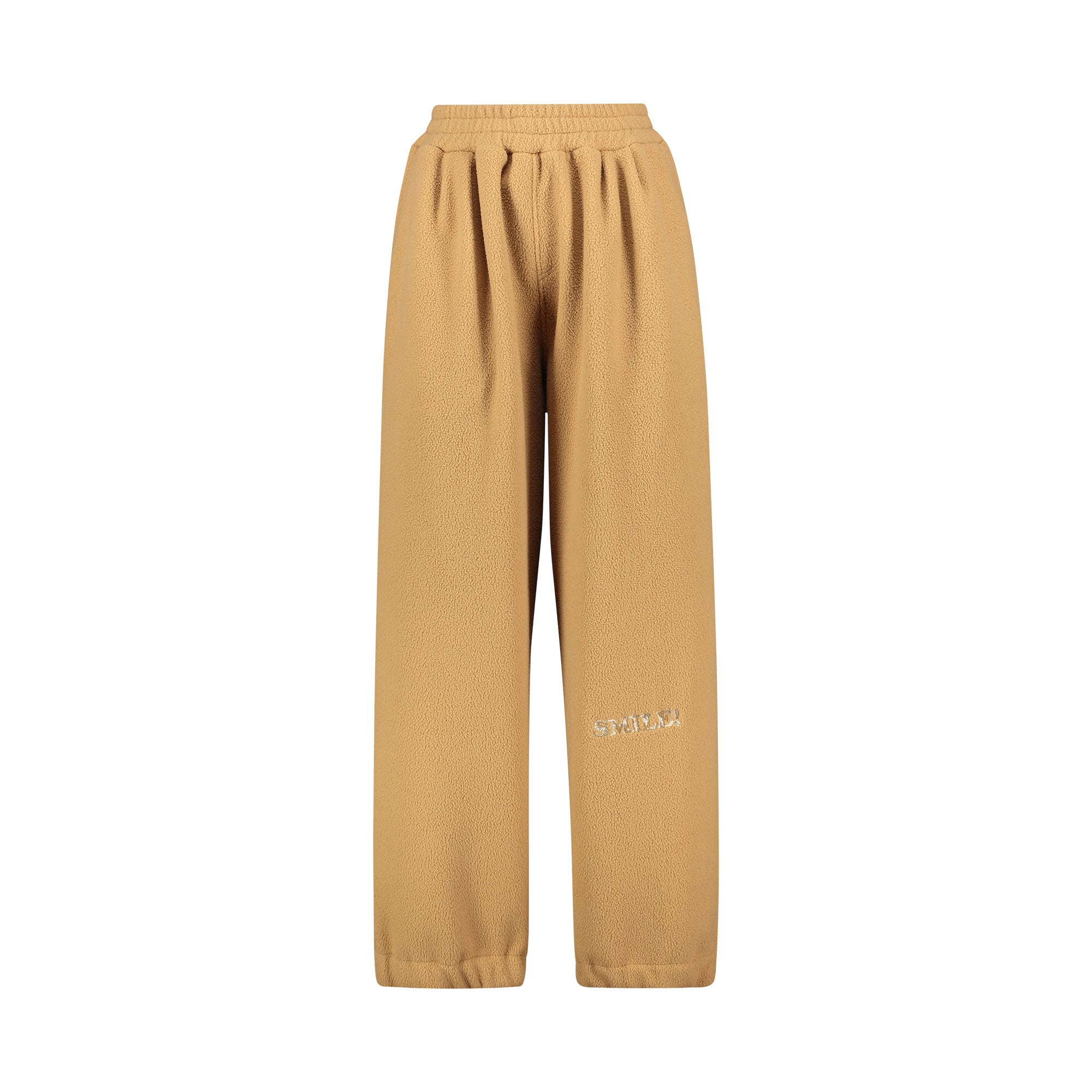 CAMEL FLEECE PANTS