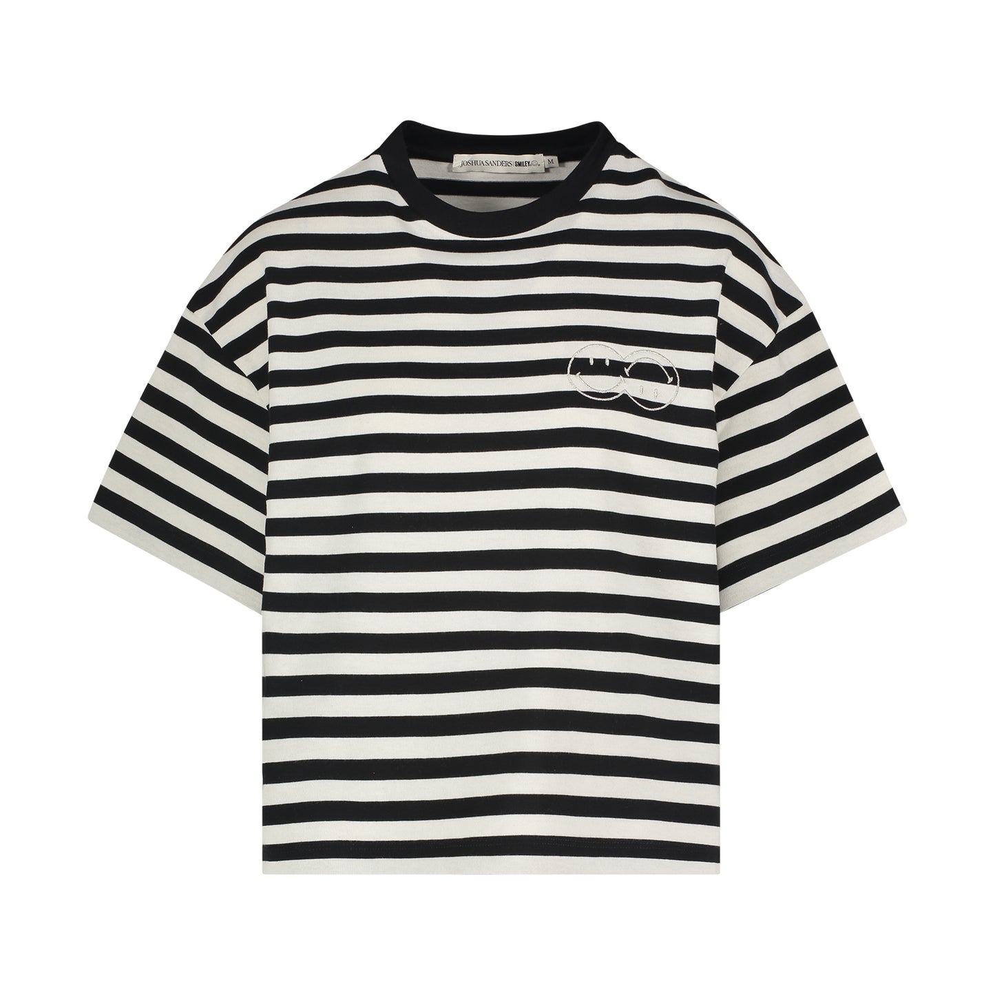 STRIPED DOUBLE SMILE TEE