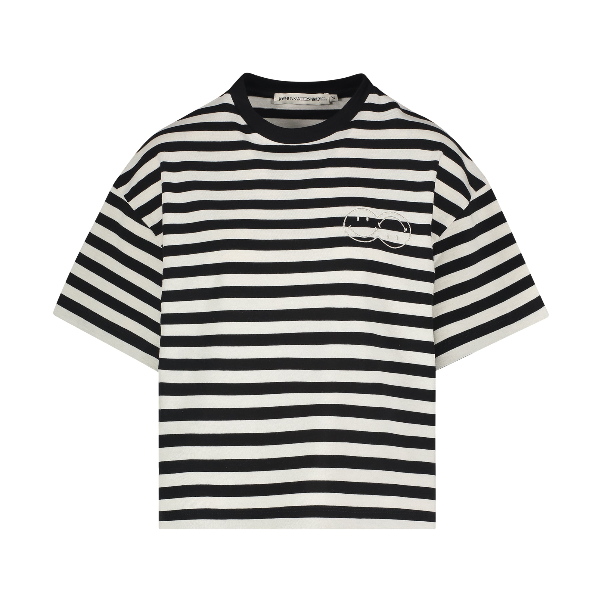 STRIPED DOUBLE SMILE TEE