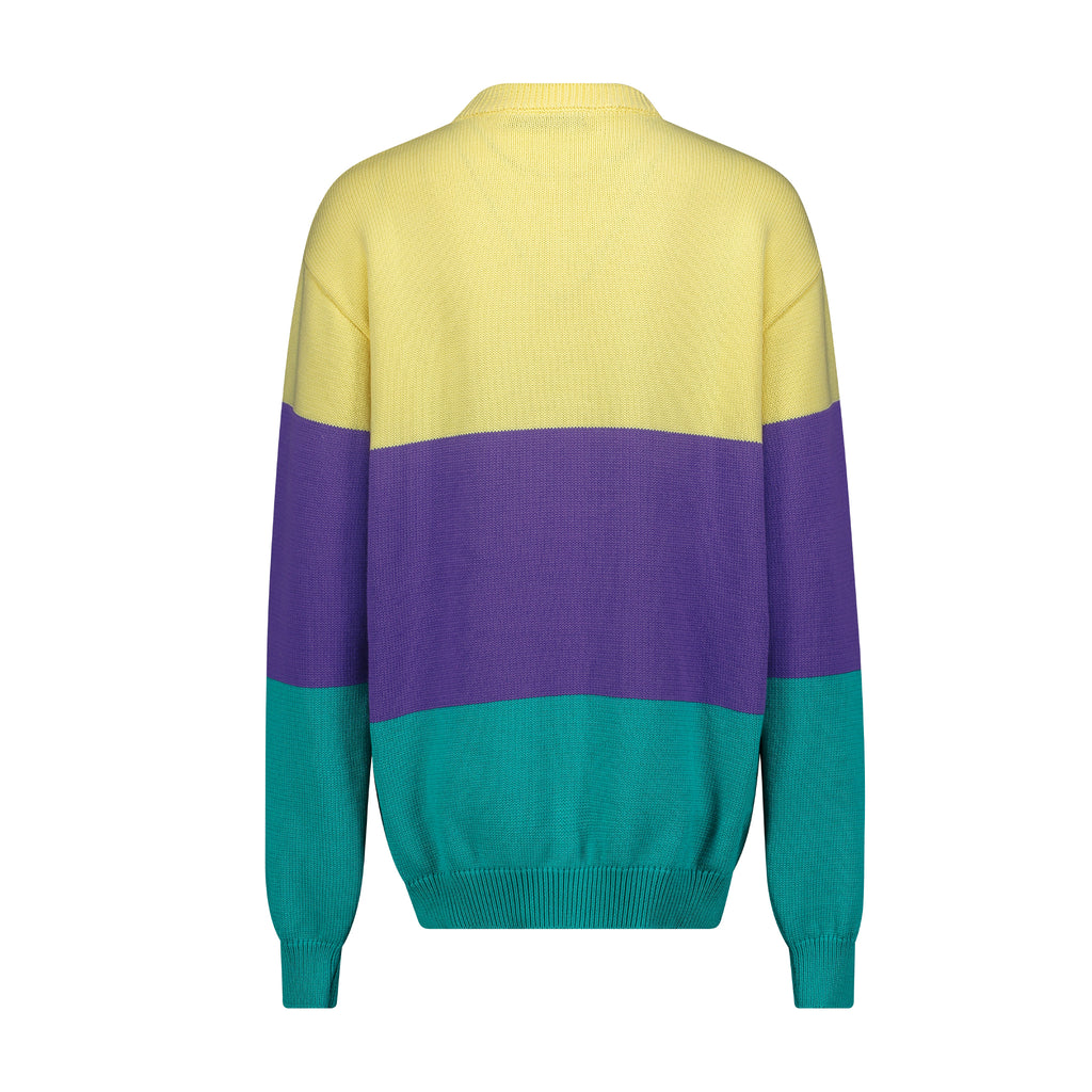 STRIPED LOGO CREW