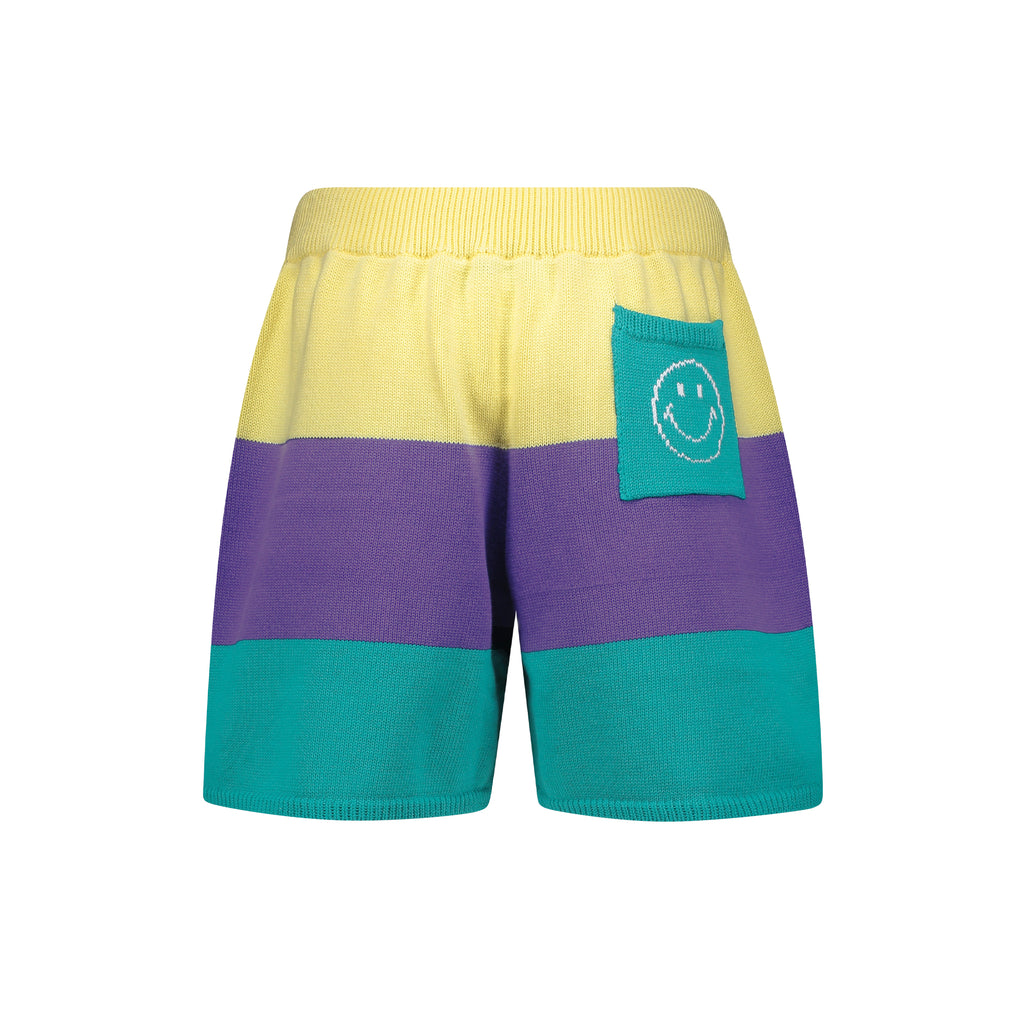 STRIPED LOGO SHORTS