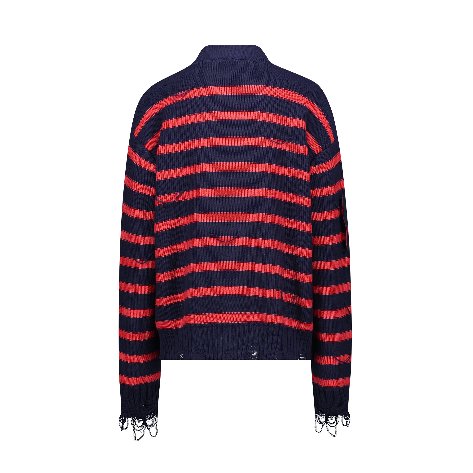 STRIPED LOBSTER CARDIGAN
