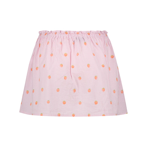 FALDA CON ESTAMPADO DE FRESAS