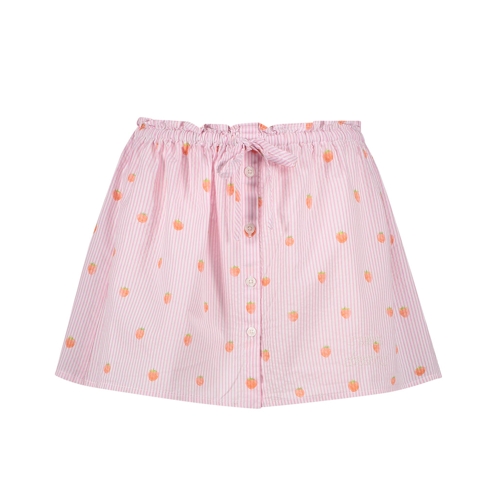 ALL OVER STRAWBERRY SKIRT