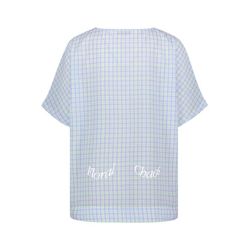 DAISY PLAID TEE