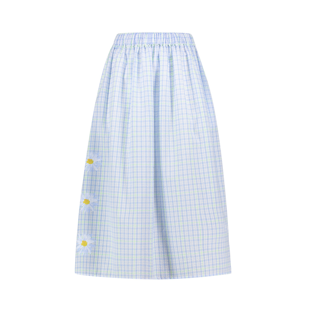 DAISY PLAID SKIRT