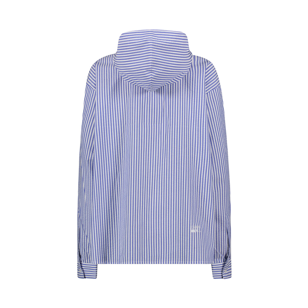 STRIPED HOODIE SHIRT
