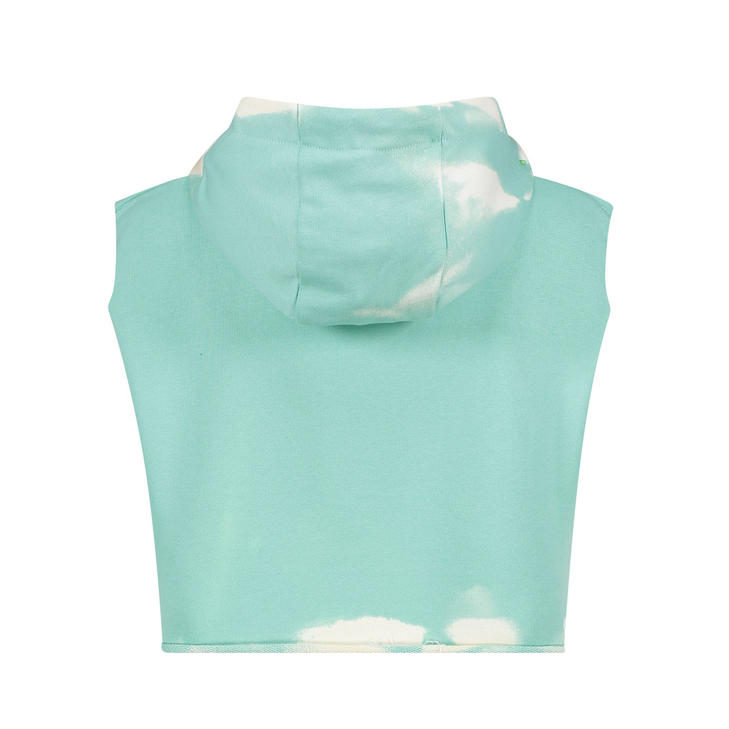 NEON CROP HOODIE