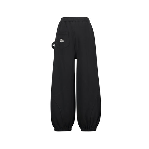BLACK TWISTED PANTS