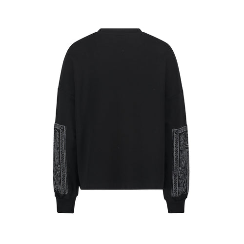 BLACK BANDANA CREWENCK