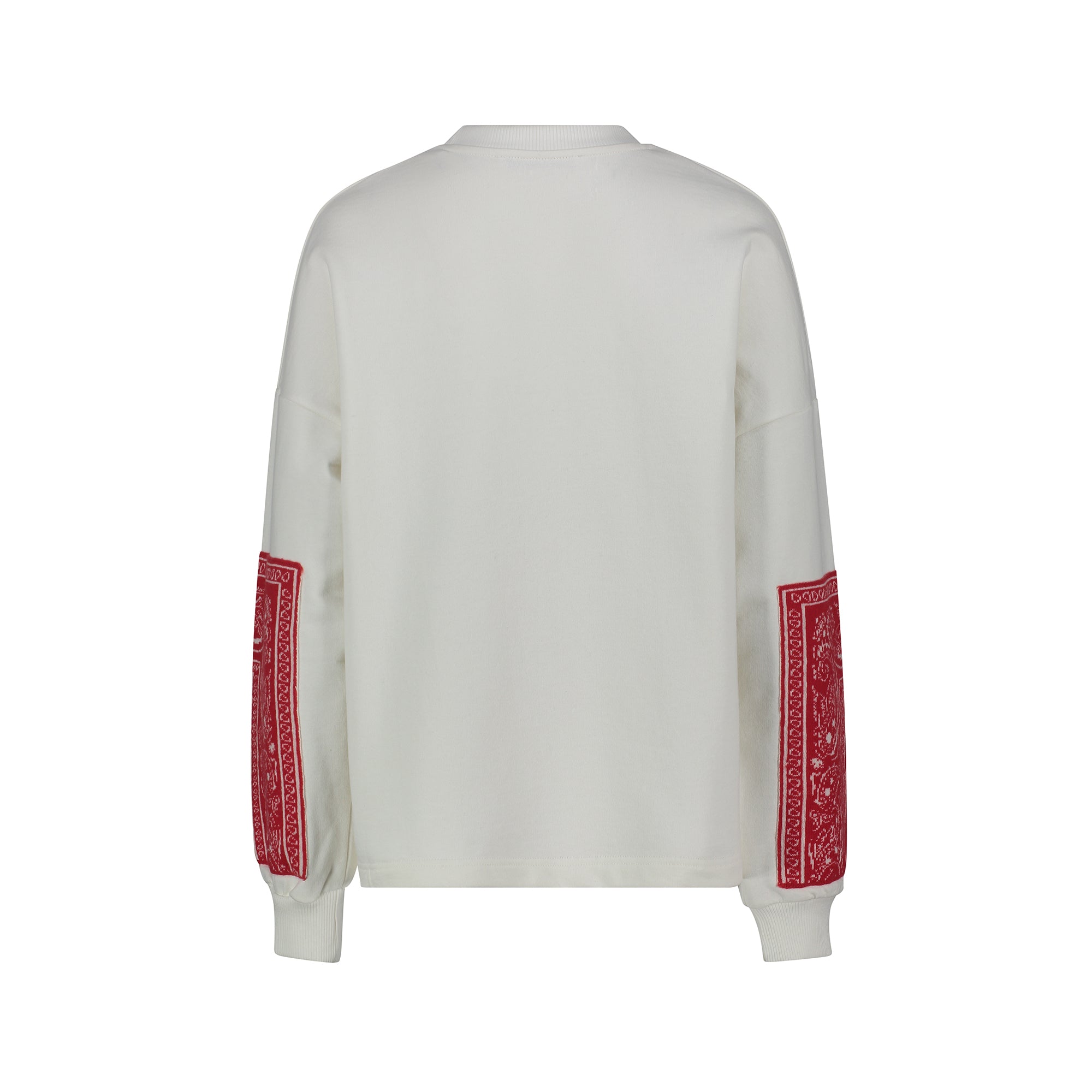 F.C.R.B. クルーネック スウェット ホワイト じゅん♡ Bandana Crewenck Cream | Joshua Sanders – joshua-sanders.com