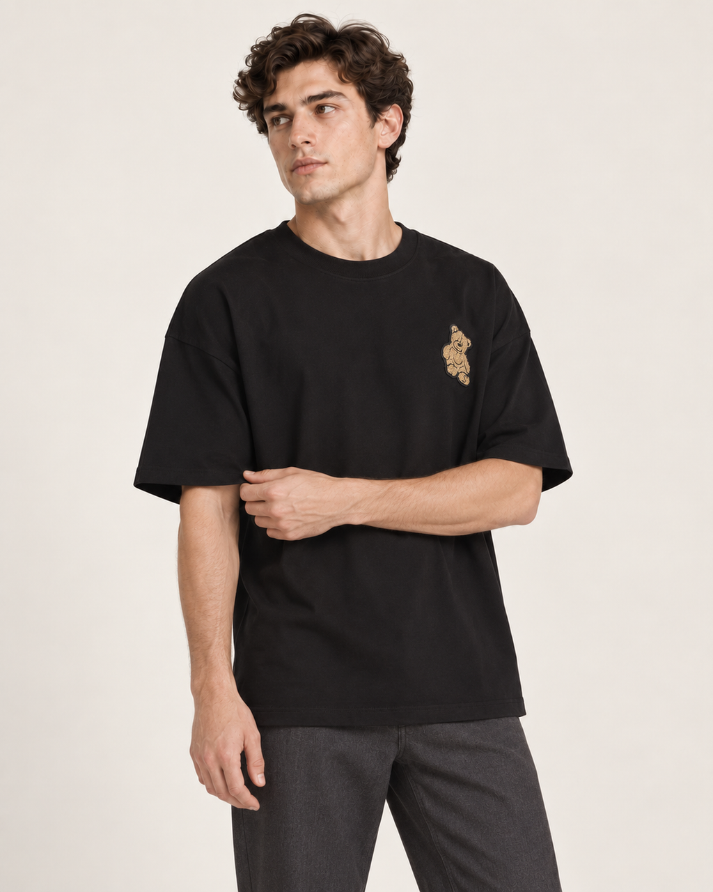 BLACK BEAR PATCH TEE