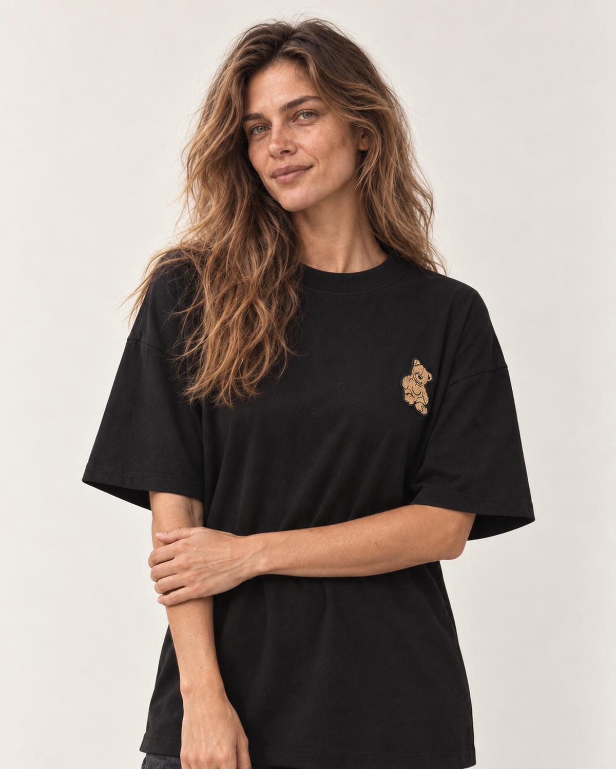 BLACK BEAR PATCH TEE