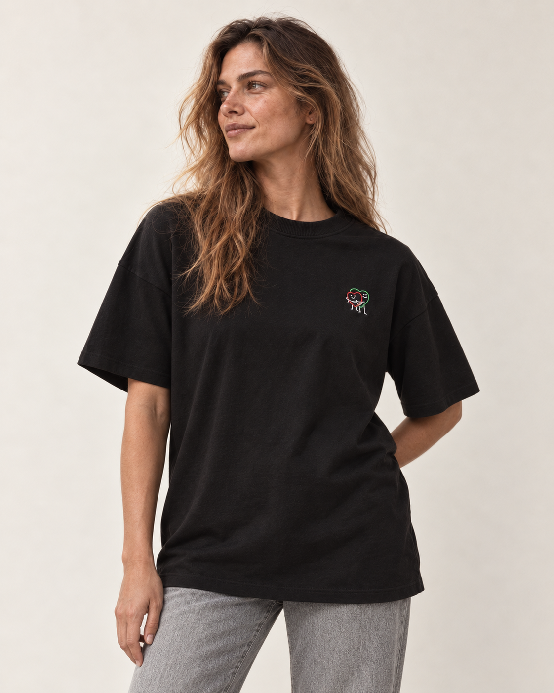 BLACK HEART T-SHIRT