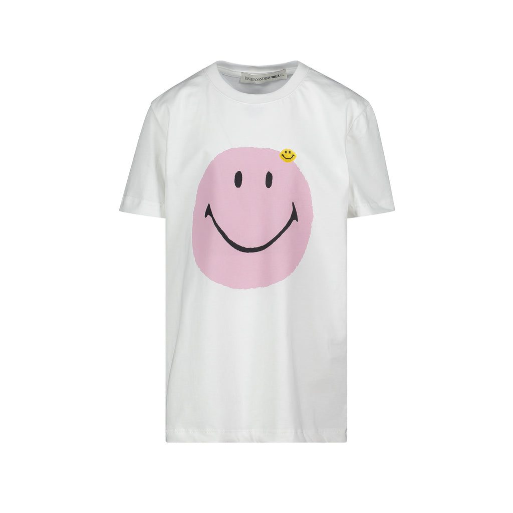 CAMISETA ROSA CON CARITA FELIZ