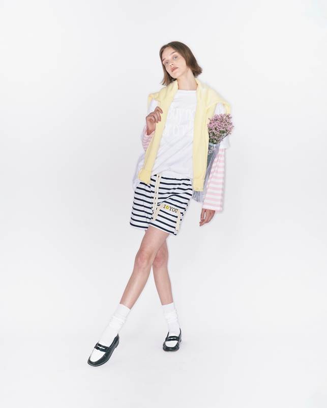 STRIPED ISMLEYOU SHORTS
