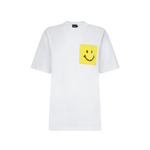 WHITE POCKET SMILE TS