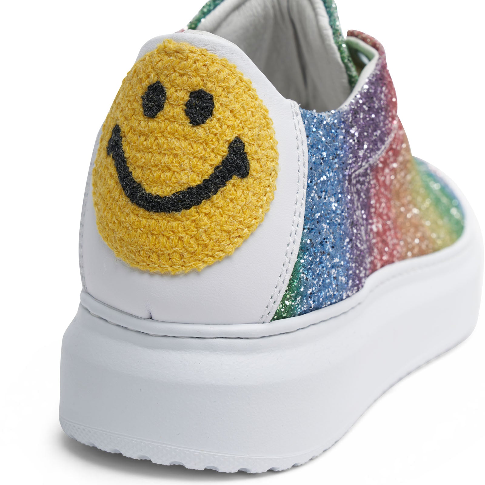MULTI CROCHET SMILE LACE UP