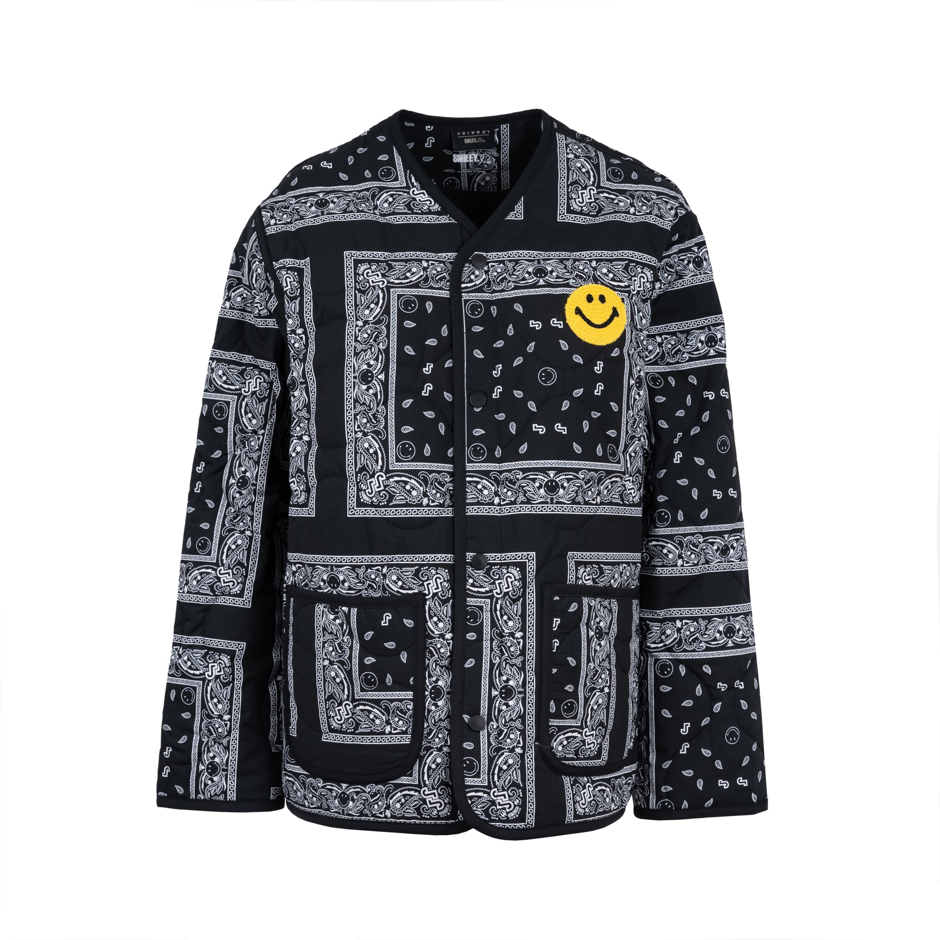 BLACK BANDANA JACKET