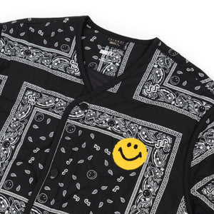 BLACK BANDANA JACKET