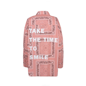 PINK BANDANA SHIRT