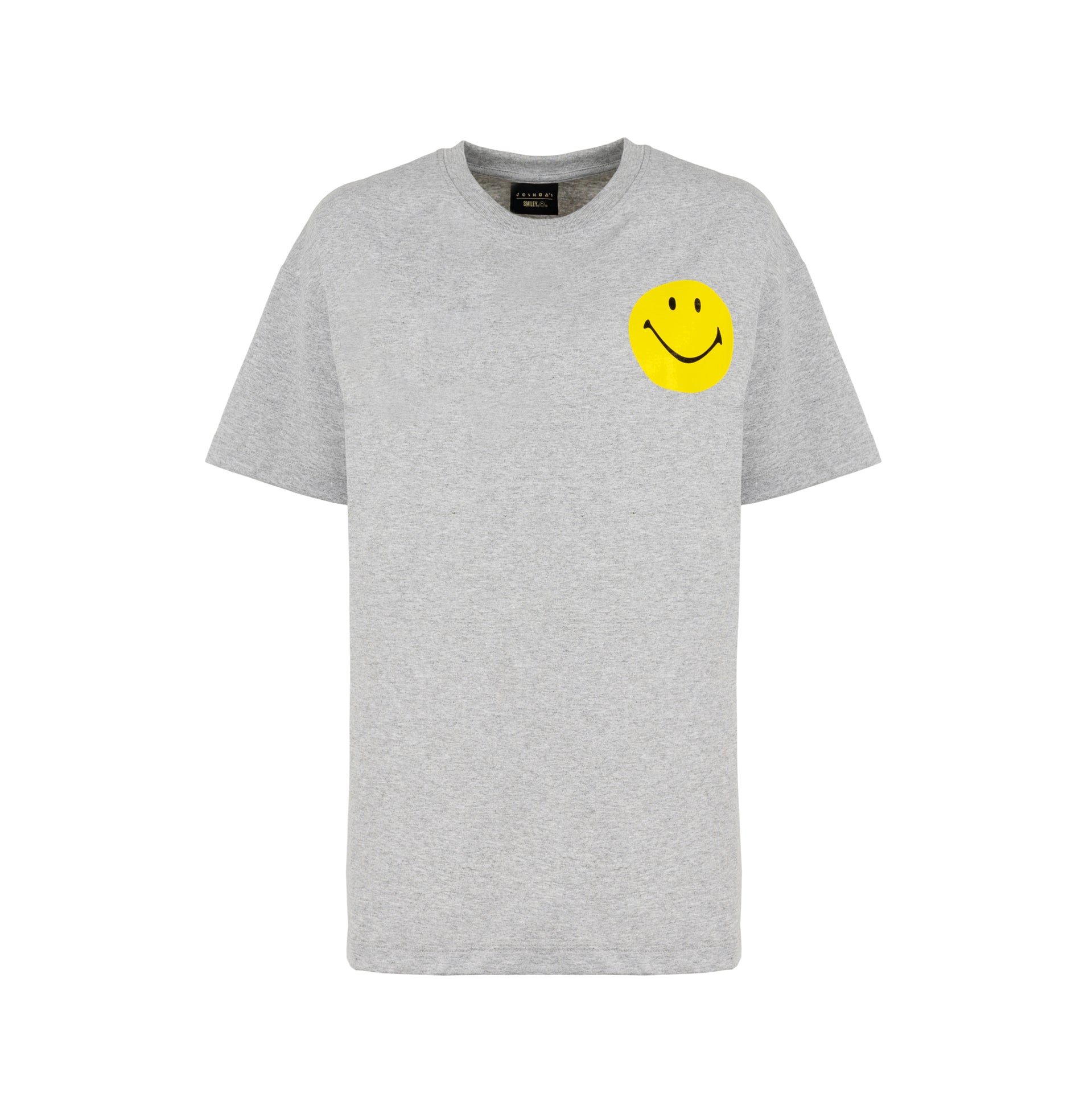 GREY SMILEY T-SHIRT