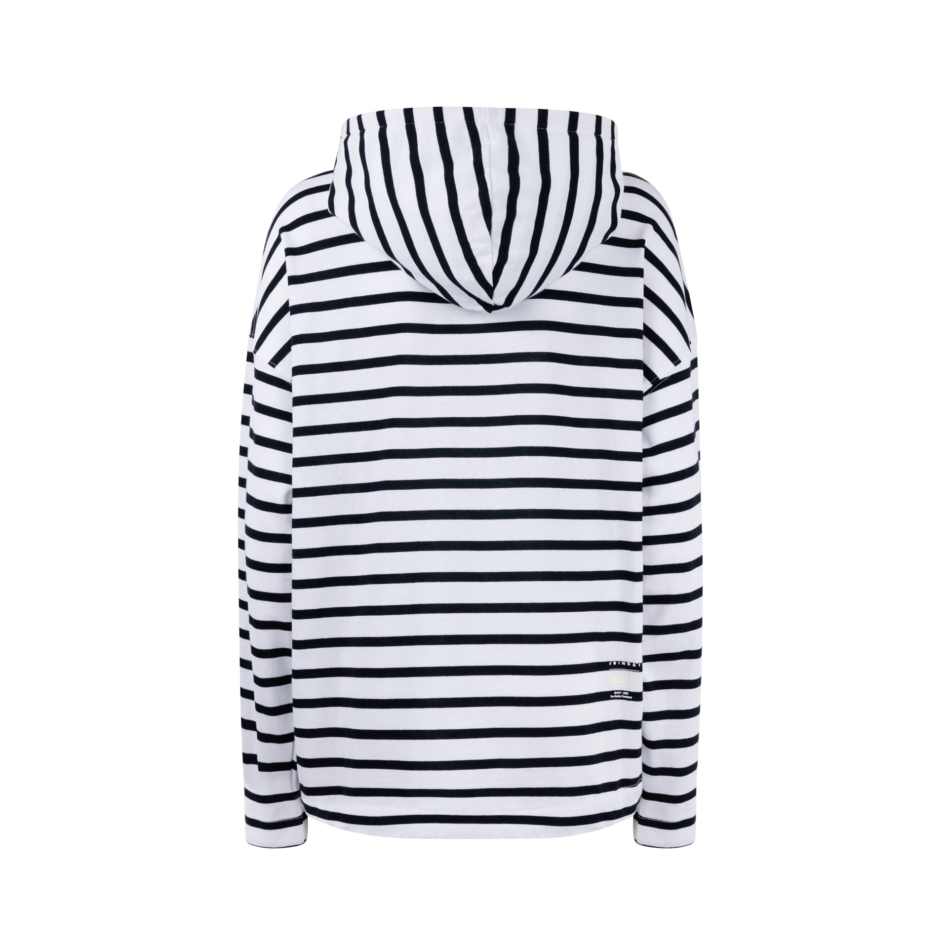 STRIPED SMILEY HOODIE